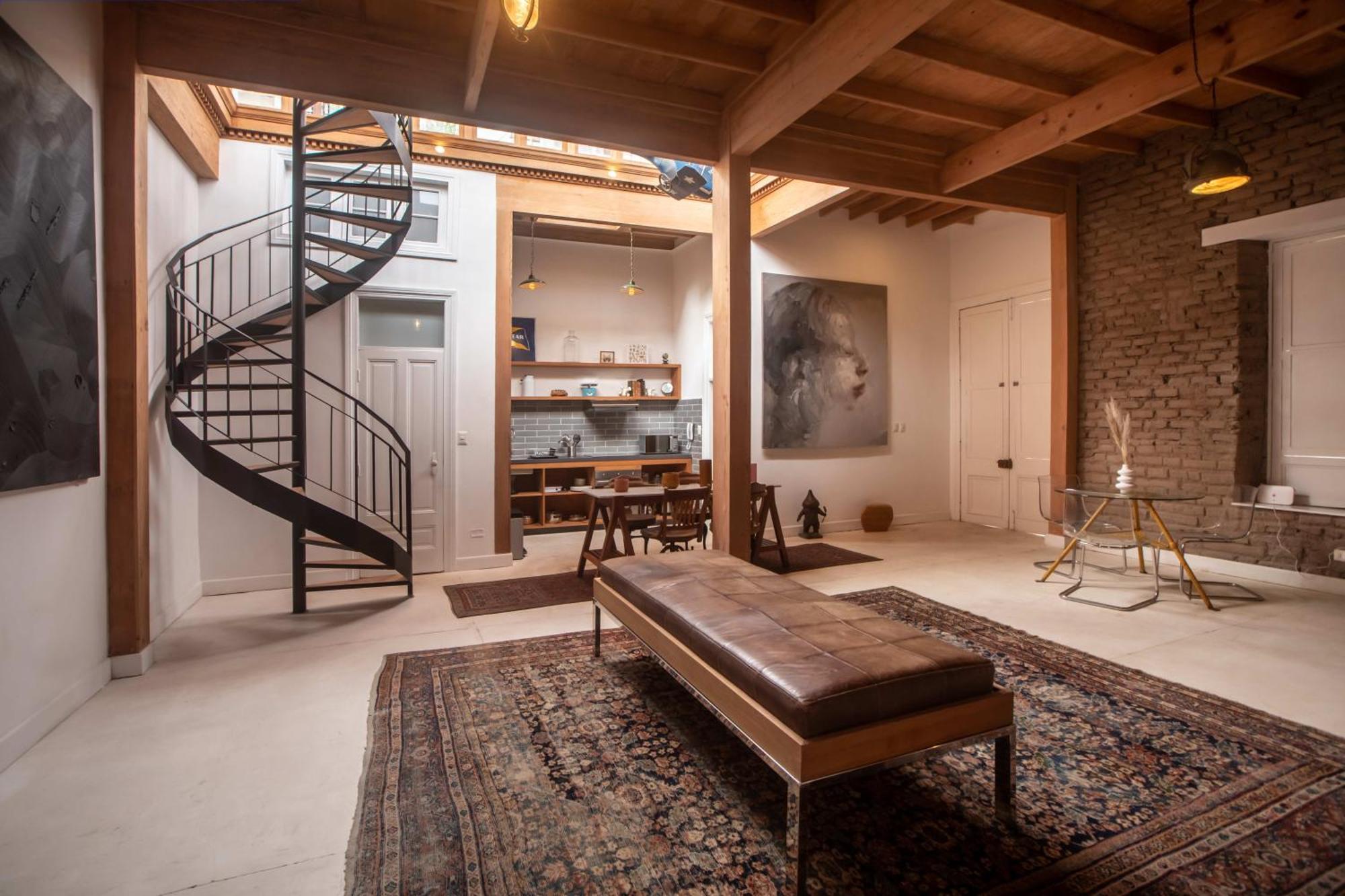 With Rooftop Terrace In Barranco Apartment